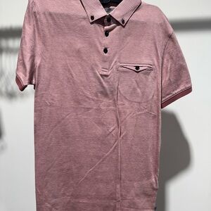 Ted Baker Dusty Rose Polo Shirt